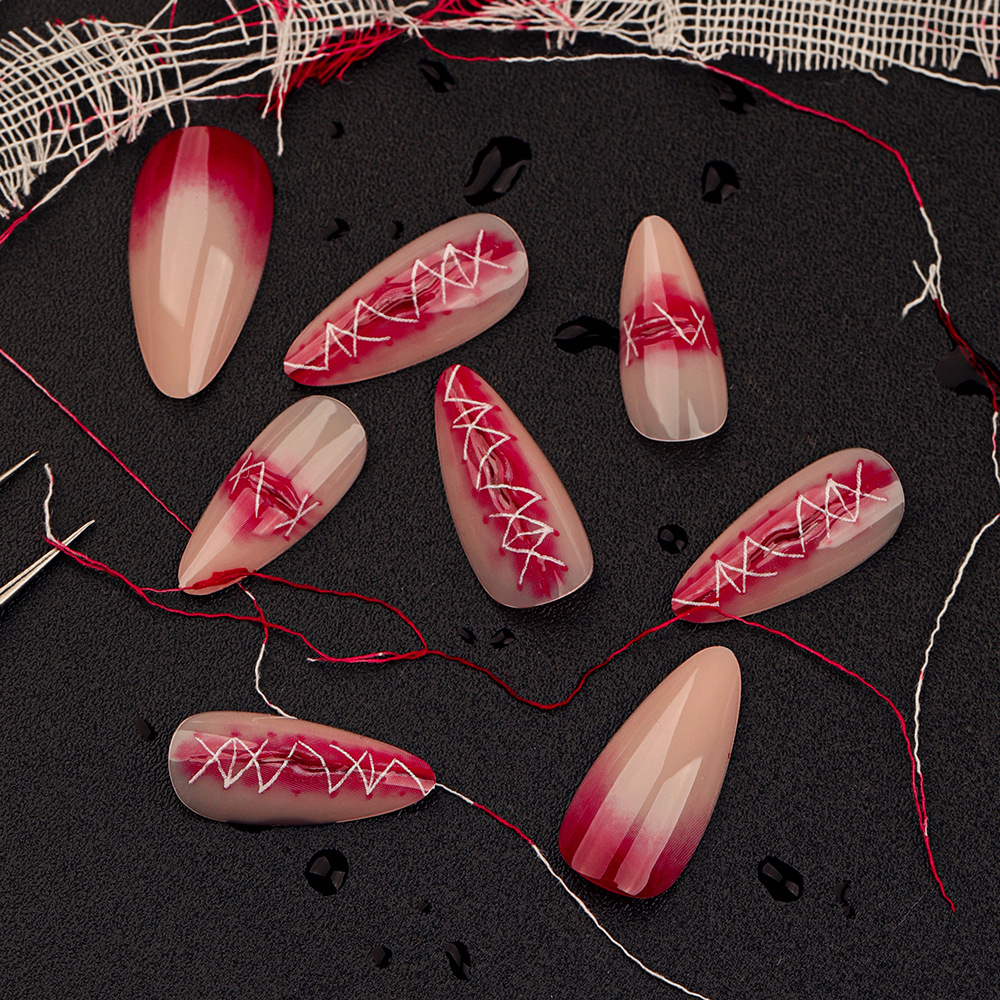 Halloween Wound Nails