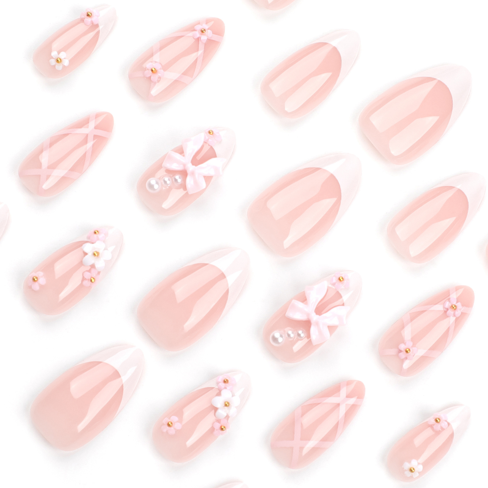 Ballet Almond Medium Nails