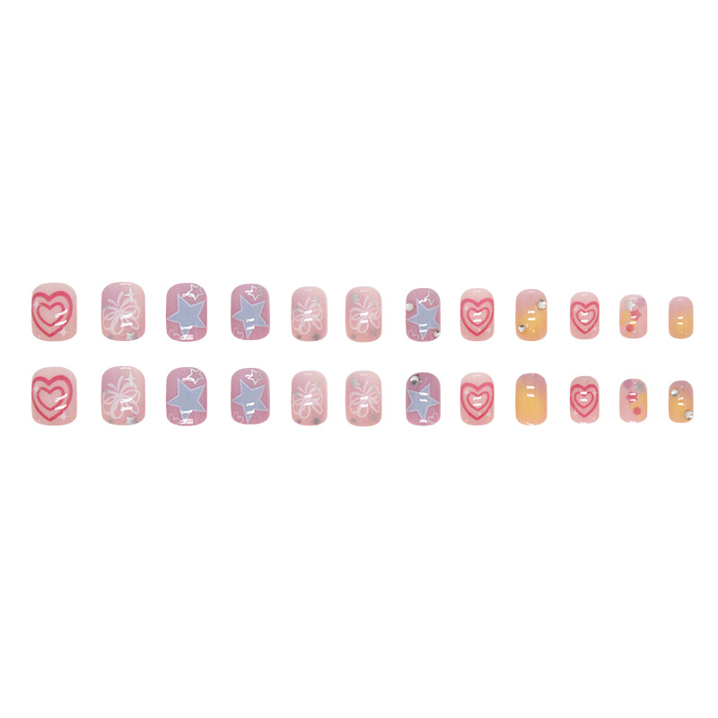 Dopamine Short Nails