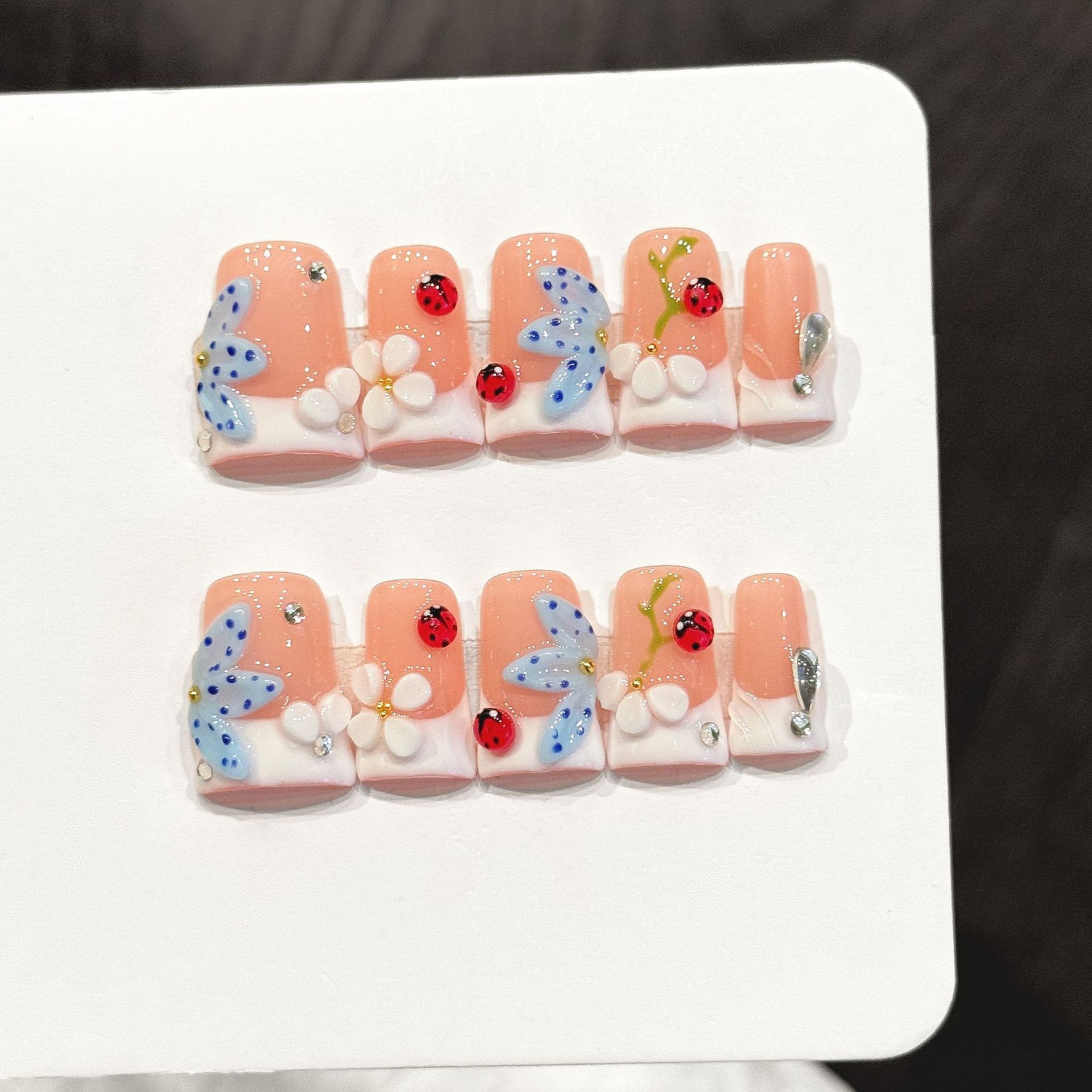 Spring Day Handmade Nails