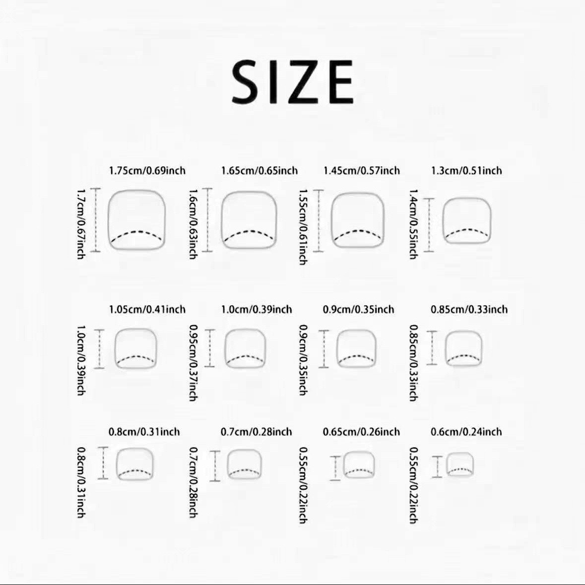 Flashing Diamond Toe Nails