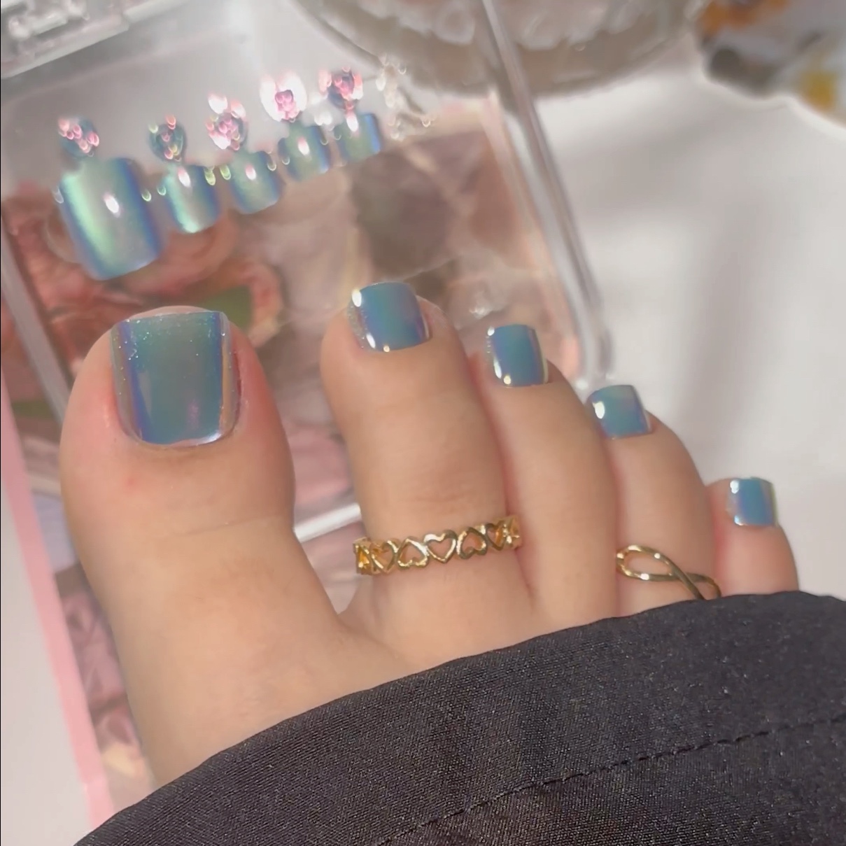 Retro beach foot ring 12pcs