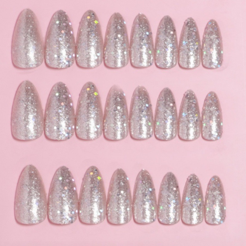 Glitter Medium Nails