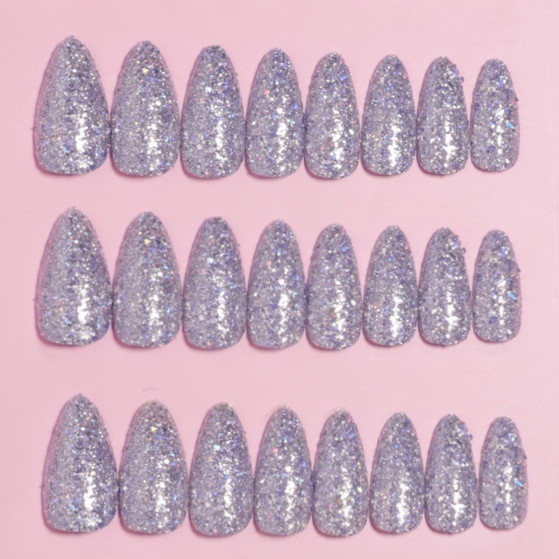 Glitter Medium Nails