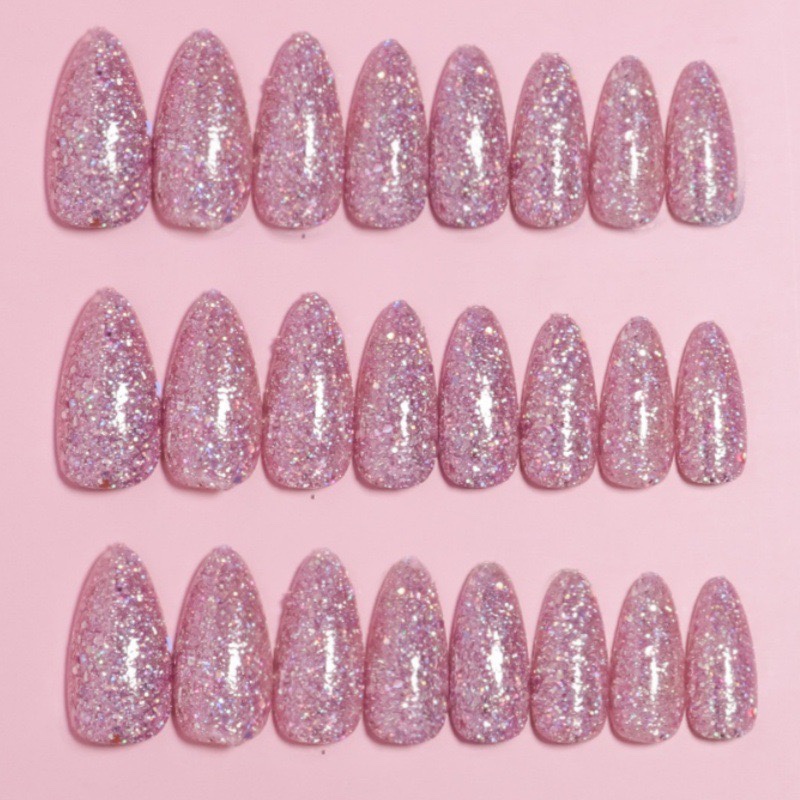 Glitter Medium Nails