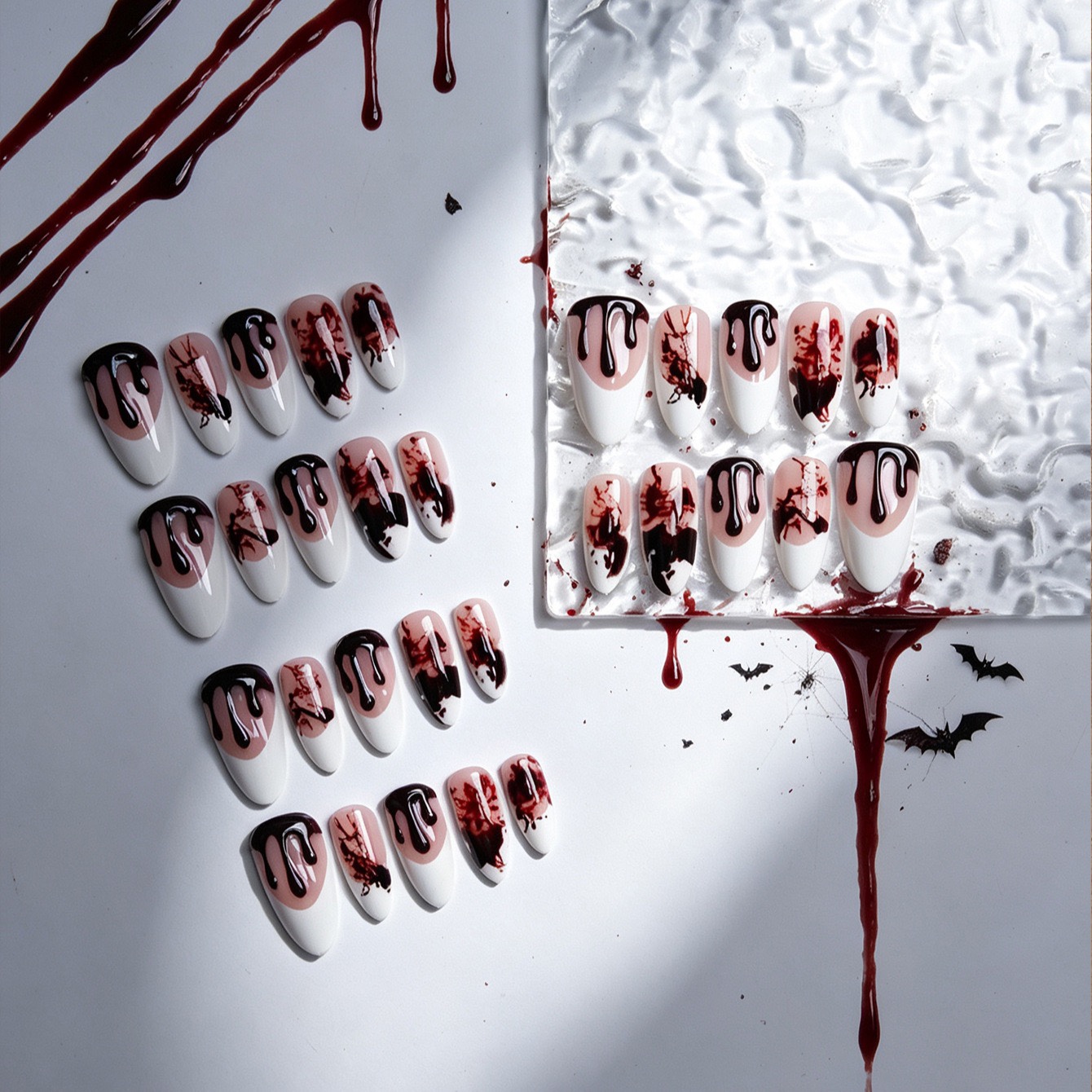 Halloween Blood Medium Nails