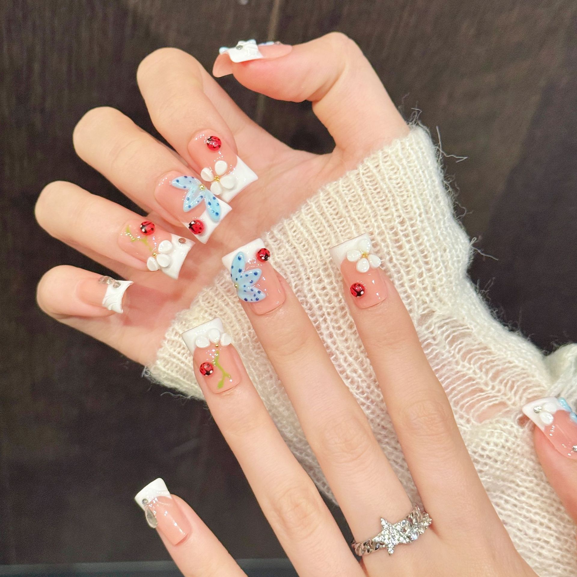 Spring Day Handmade Nails