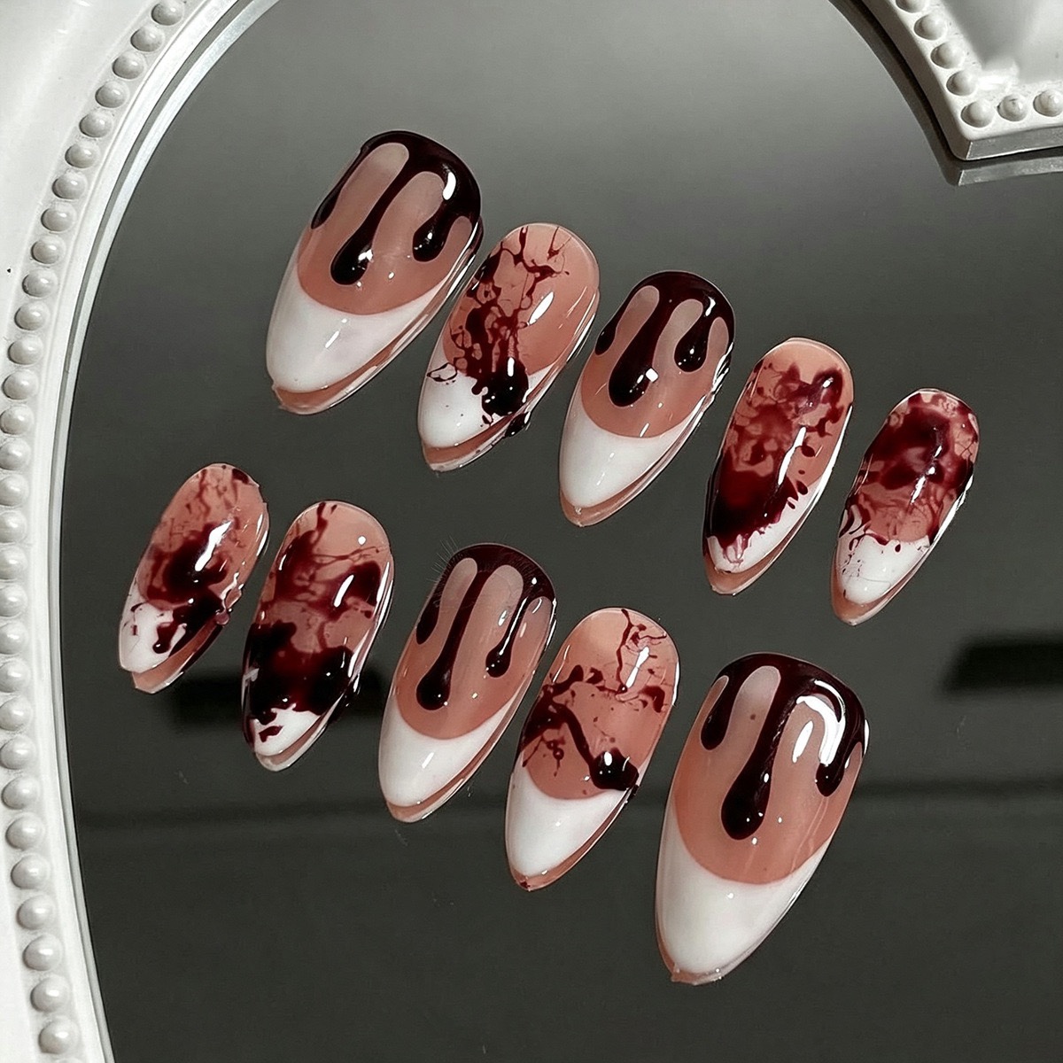 Halloween Blood Medium Nails