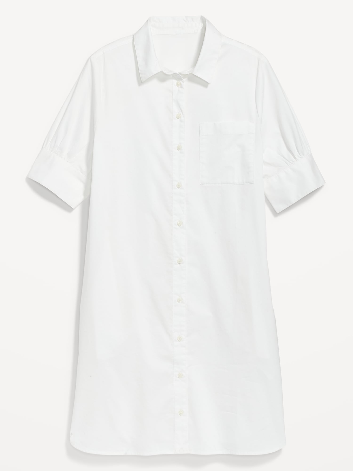 SHORT-SLEEVE SHIRT DRESS (40% OFF TODAY)
