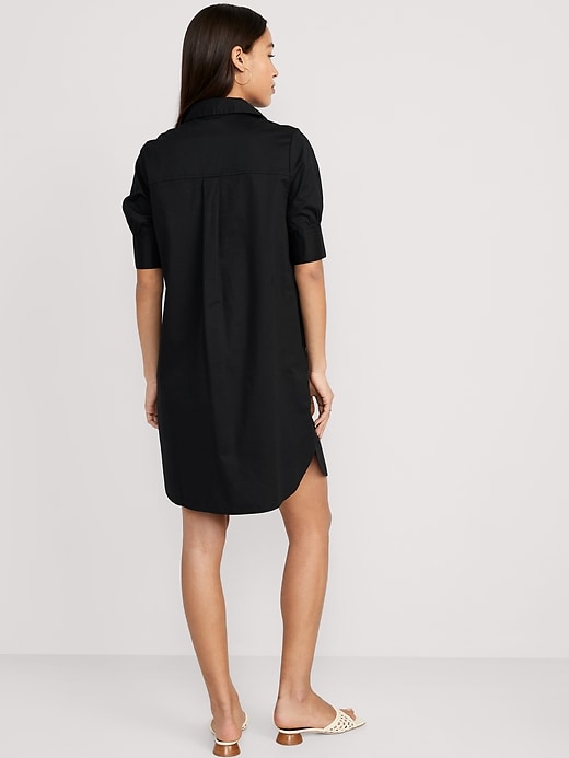 SHORT-SLEEVE SHIRT DRESS (40% OFF TODAY)