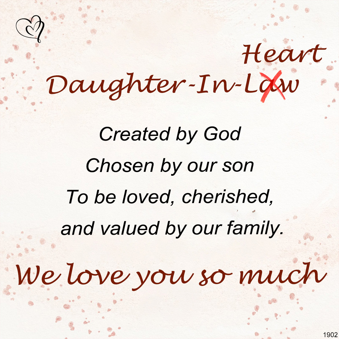 For Daughter-in-law - We Love You So Much Double Hearts Bracelet