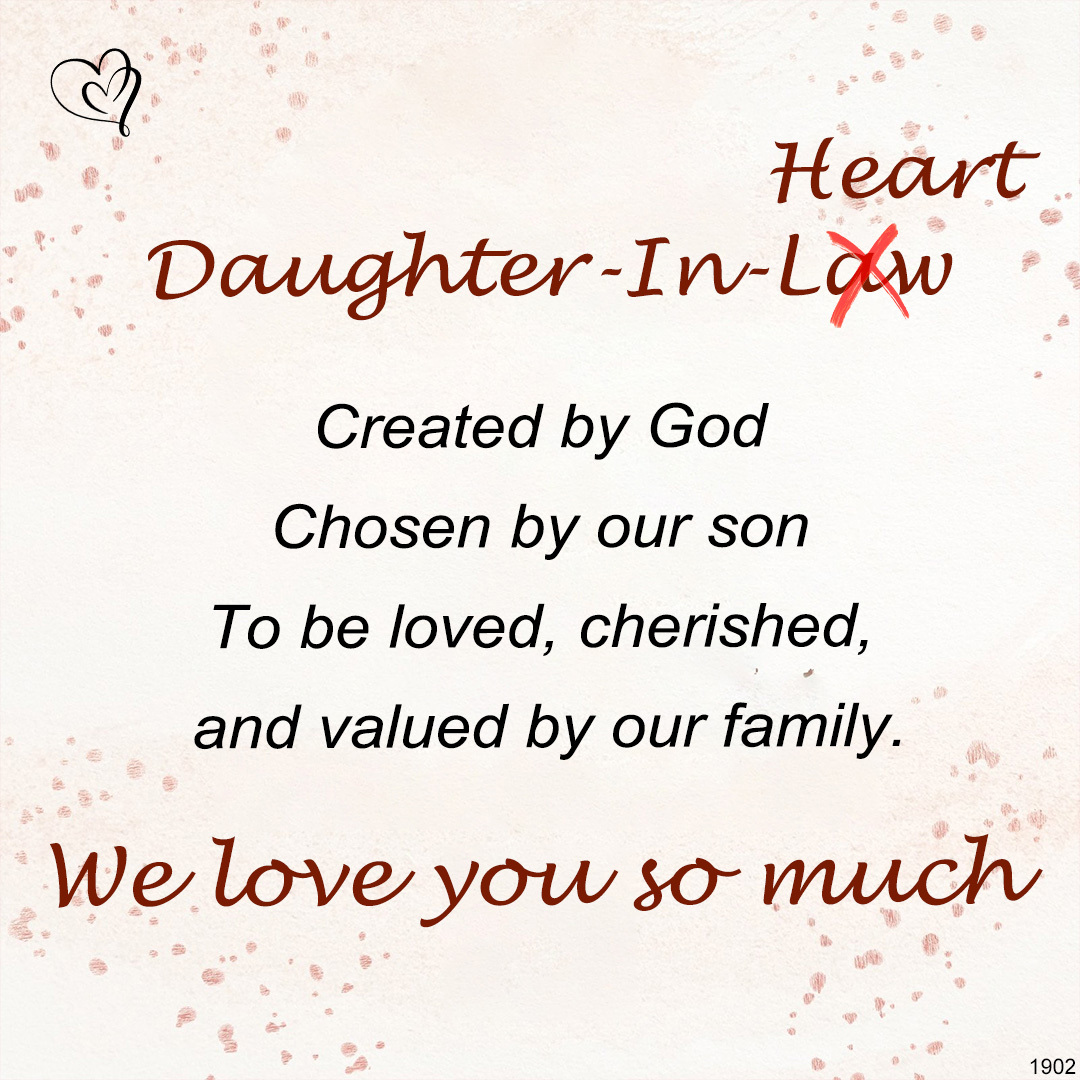 For Daughter-in-law - We Love You So Much Double Hearts Bracelet