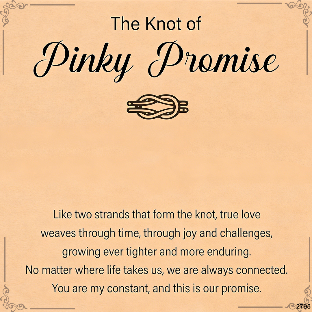 To My Love-The Promise Knot Ring