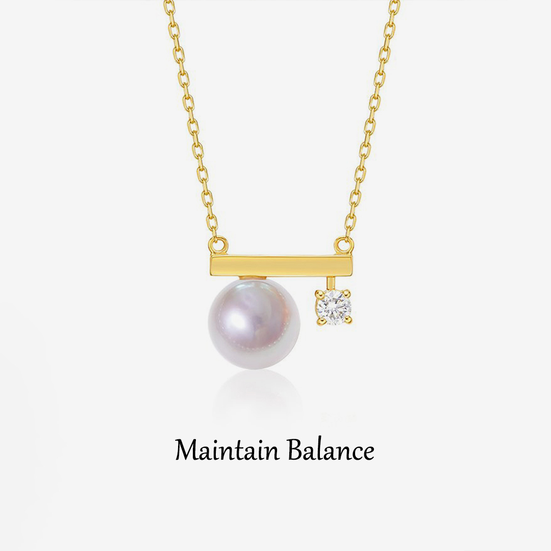 S925 Maintain Balance Balance Necklace