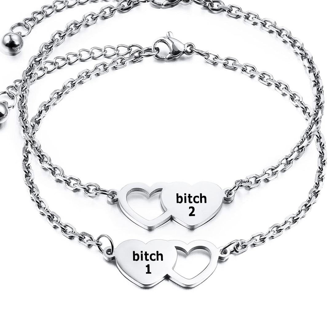 For Friend -You're My Favorite Bitch To Bitch About Bitches With Set Bracelet
