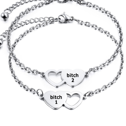 For Friend -You're My Favorite Bitch To Bitch About Bitches With Set Bracelet