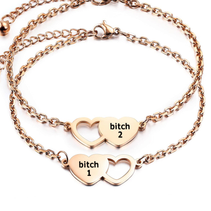 For Friend -You're My Favorite Bitch To Bitch About Bitches With Set Bracelet