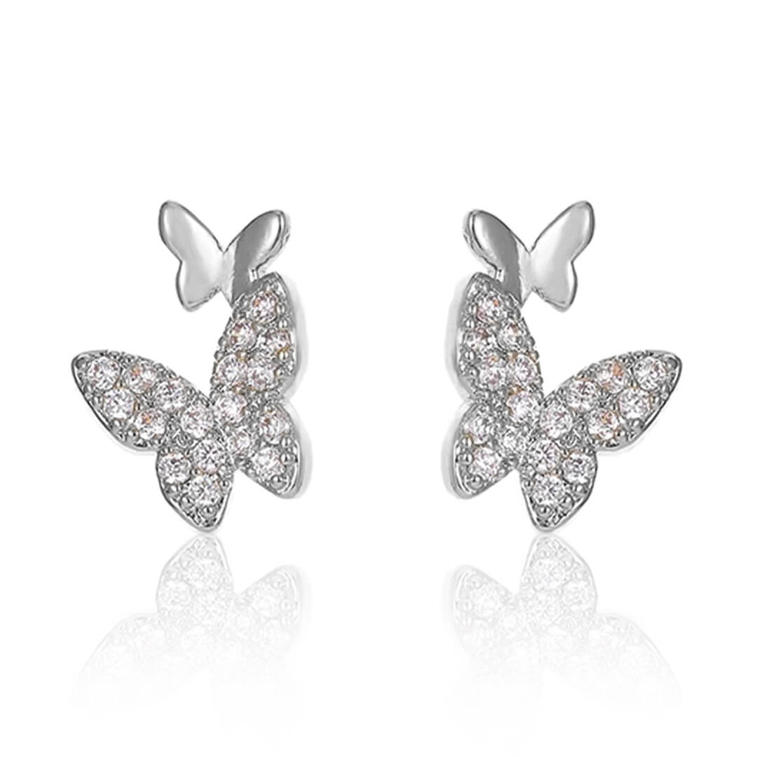 S925 Butterfly Earrings