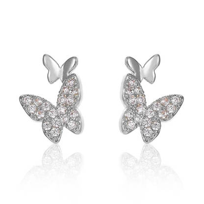 S925 Butterfly Earrings