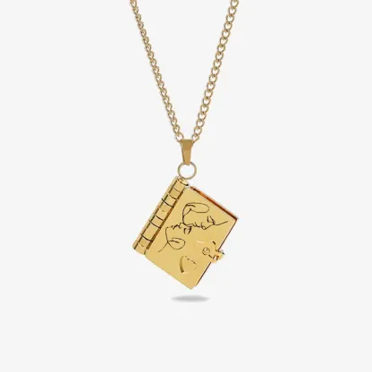 For Love - You're So Amazing Book Necklace