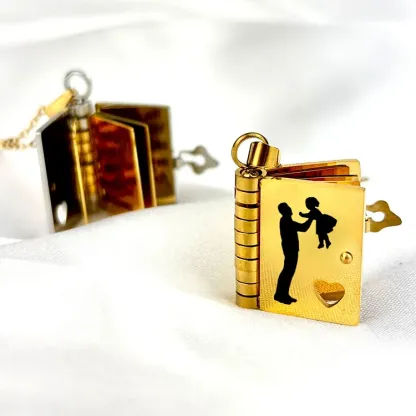 For Daughter - My Star My Daughter Book Necklace