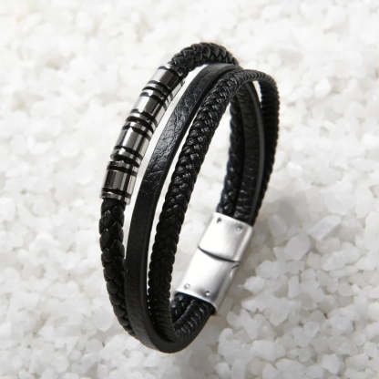 For Grandson - Be Strong, Be Brave, Be You, Be Badass Everyday Bracelet-37bracelet