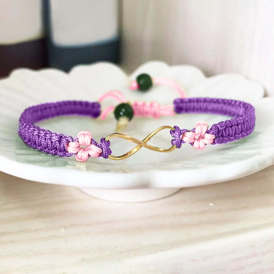 Infinity Peach Blossom Bracelet-37bracelet