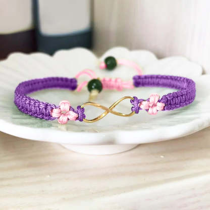 Infinity Peach Blossom Bracelet-37bracelet