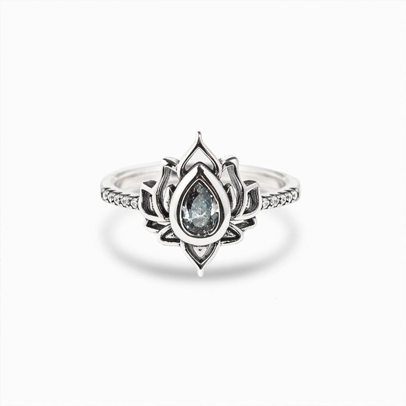S925 Lotus Ring Begin Anew