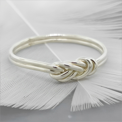 For Love - S925 The Love Knot Rock Climbing Knot Ring