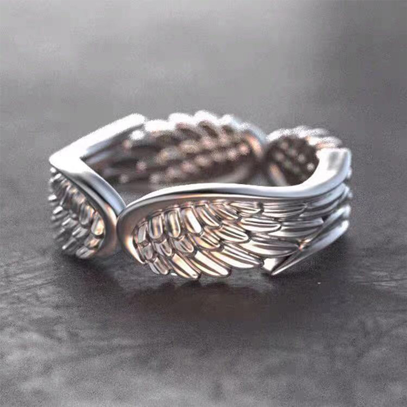 For Memorial - Until We Meet Again Wing Ring
