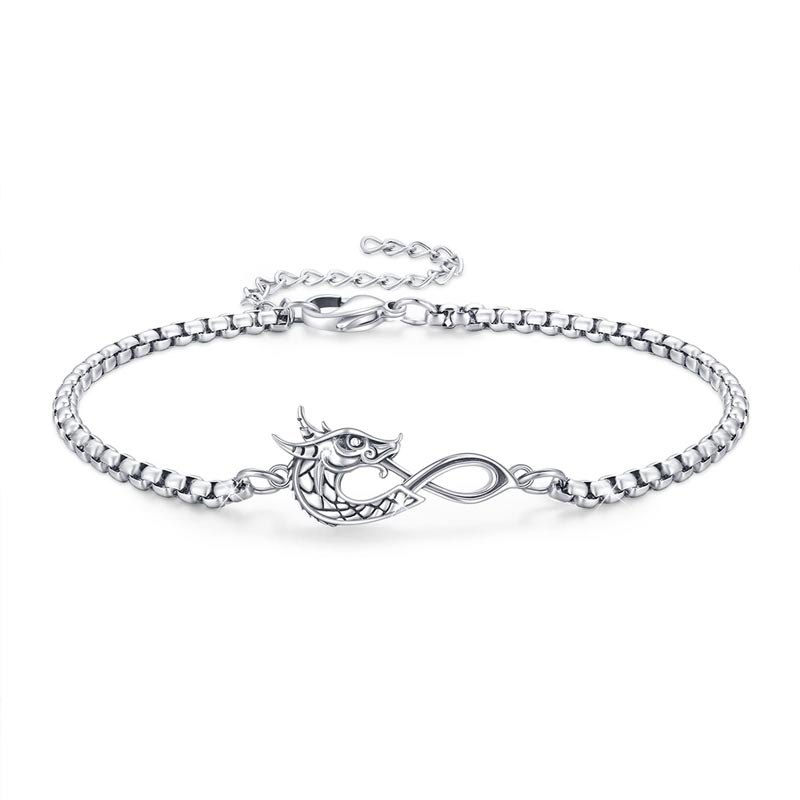 For Daughter - Infinity Dragon Bracelet