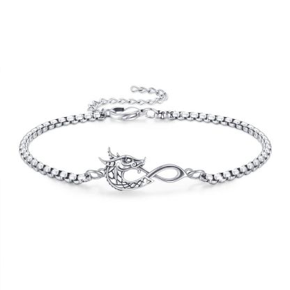 For Daughter - Infinity Dragon Bracelet
