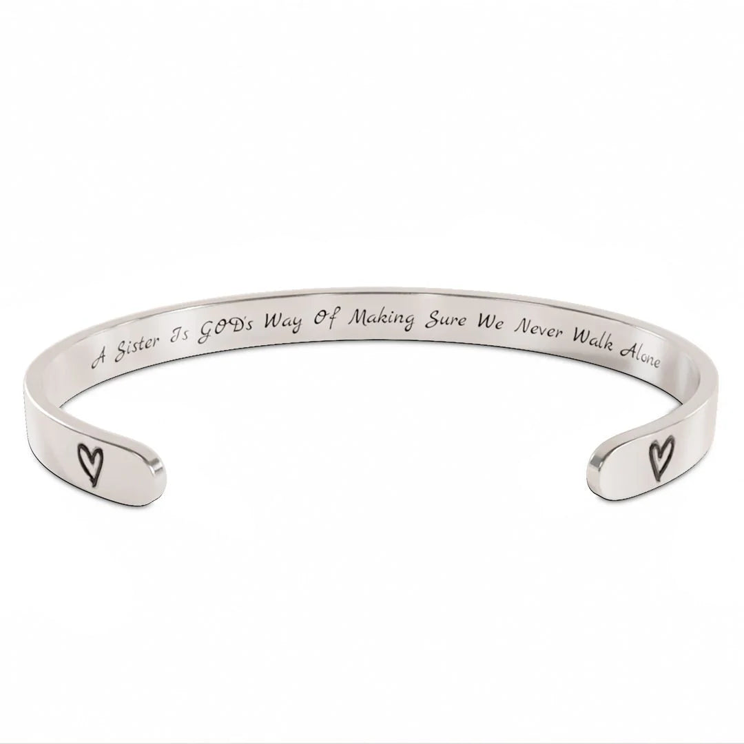 For Sister - A Sister Is God's Way Of Making Sure We Are Not Alone Bracelet
