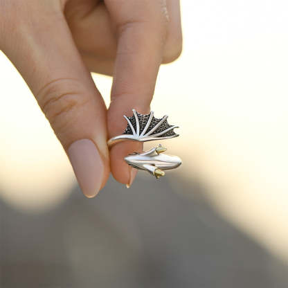 For Anyone - Be Bold, Be Strong, Be Confident Dragon Adjustable Ring-37bracelet