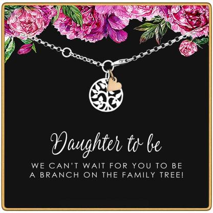 For Daughter-In-Law  - S925 Tree of Life Heart Necklace