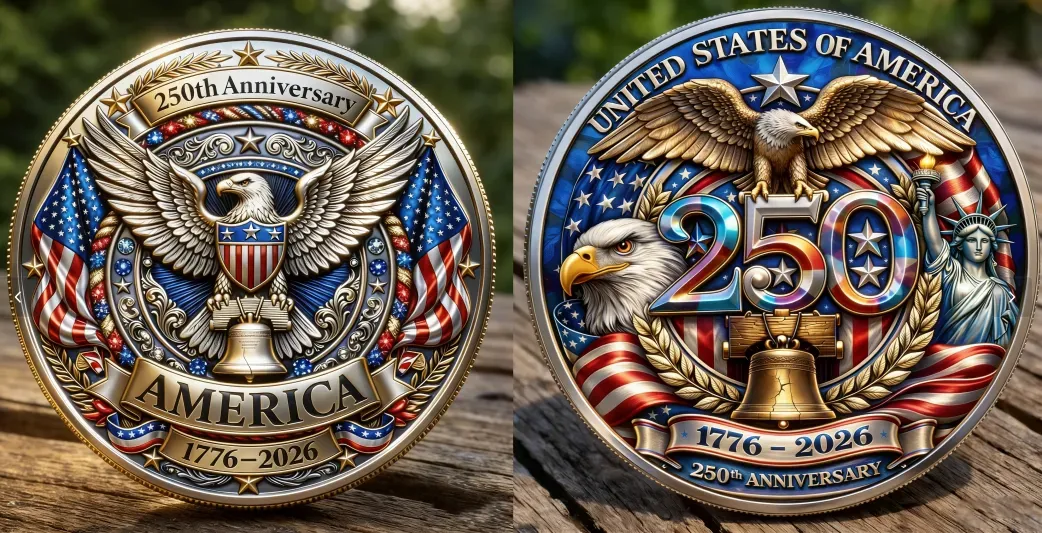 🏆New Year 60% OFF- U.S 250th Anniversary Commemorative Coin