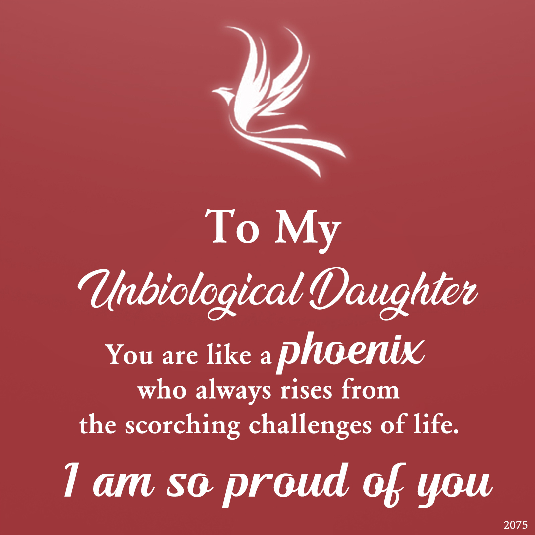 For Daughter - S925 I am So Proud Of You Phoenix Necklace
