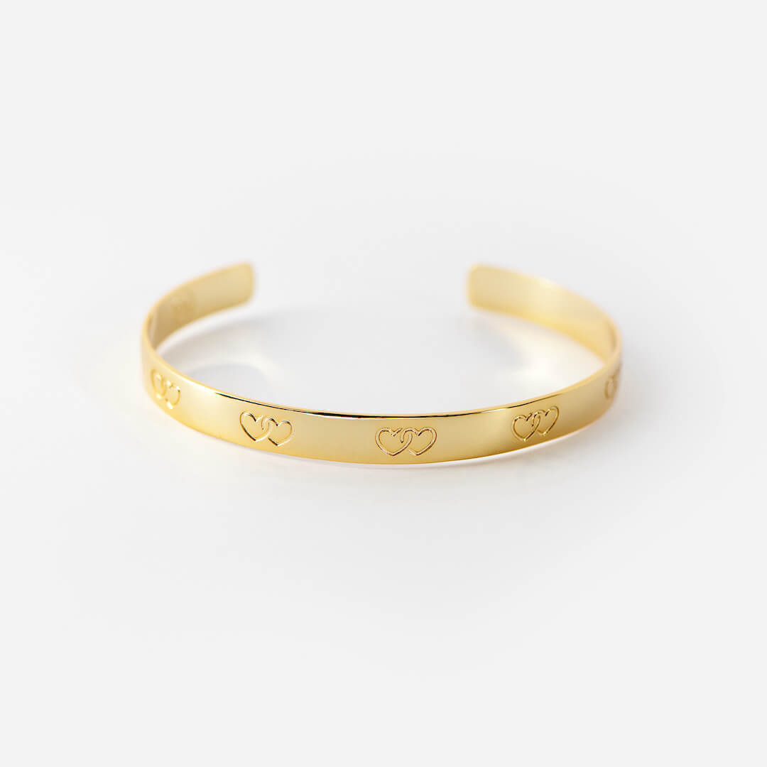 For Friend - I'm Honored To Call You My Soul Sister Double Heart Bracelet