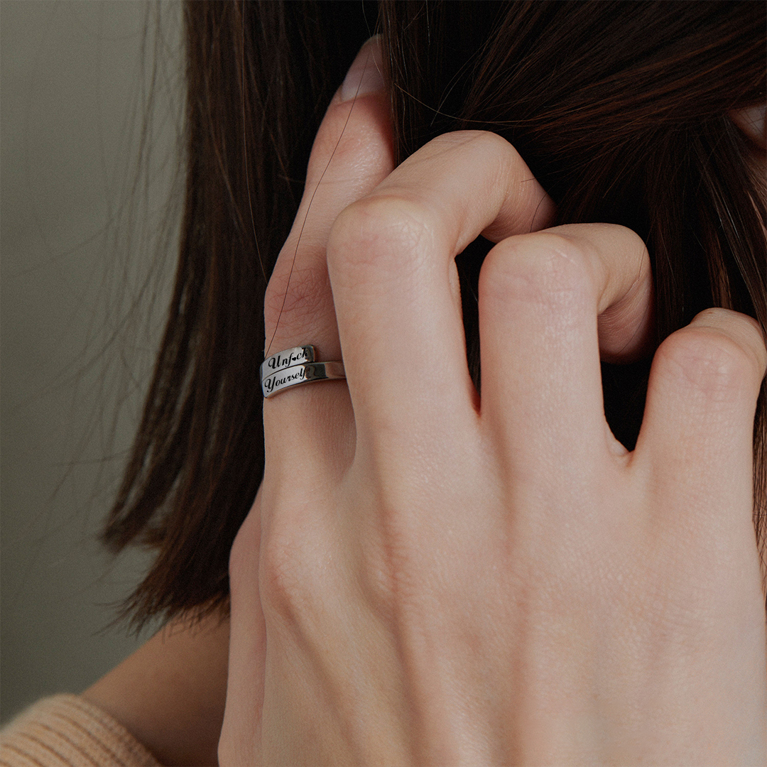 Unf❤️ck Yourself Double Layered Ring