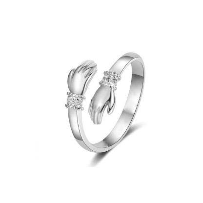 For Love - I Had You And You Had Me Hug Ring