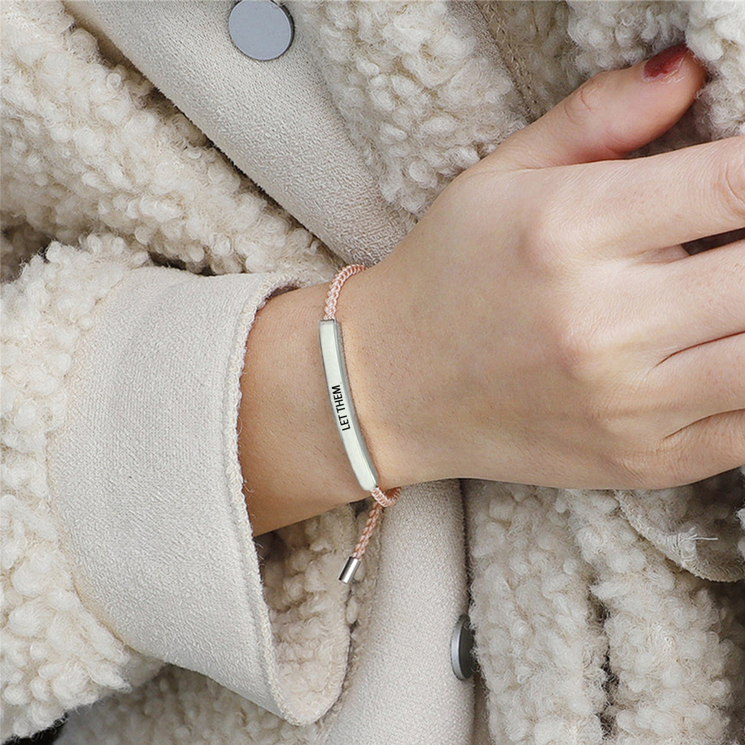 Let Them Tube Bracelet