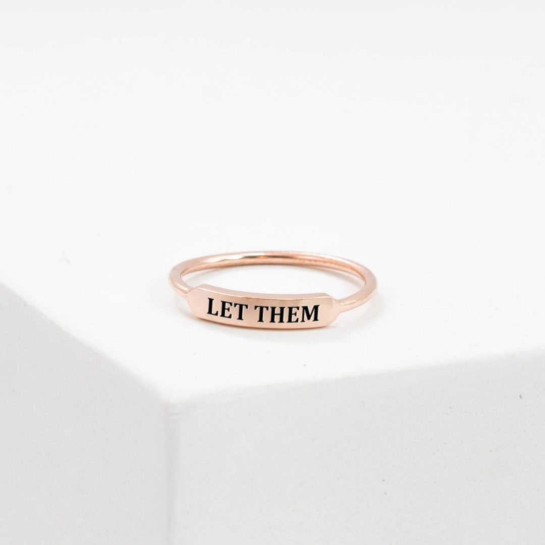 [Immediate 43% Discount🛒] - Let Them Dainty Bar Ring