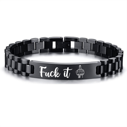 Fuck It  Dark Bracelet
