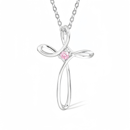 For Mother/Nana -Blessed To Be Called Mama/Nana Birthstone Custom Necklace