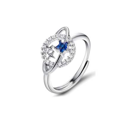 Daughter/ Granddaughter S925 Planet Split Ring