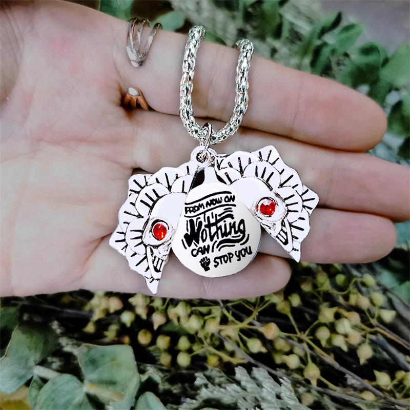 For Son - From Now On Nothing Can Stop You Skull Necklace