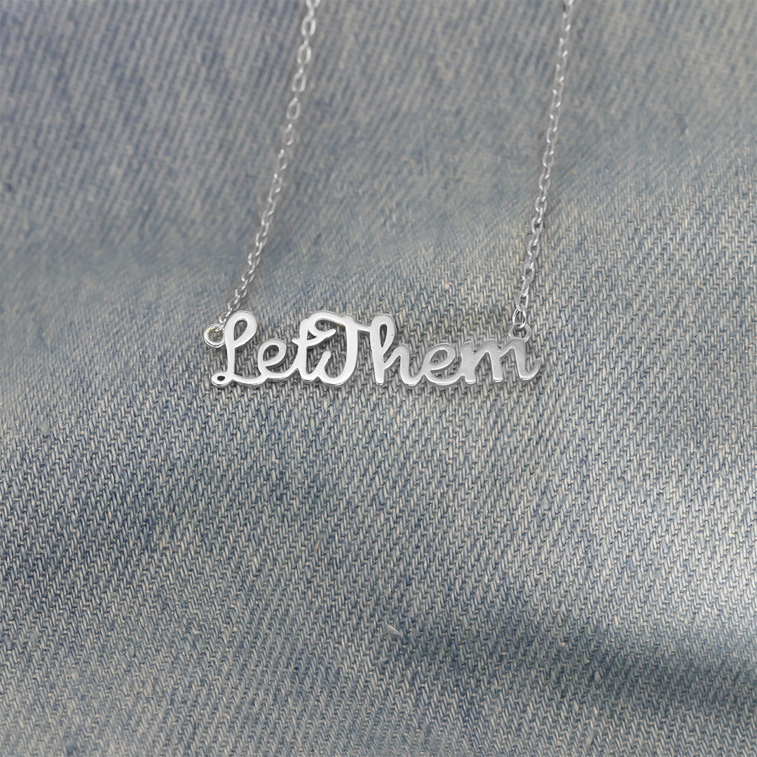 Let Them Cut Necklace