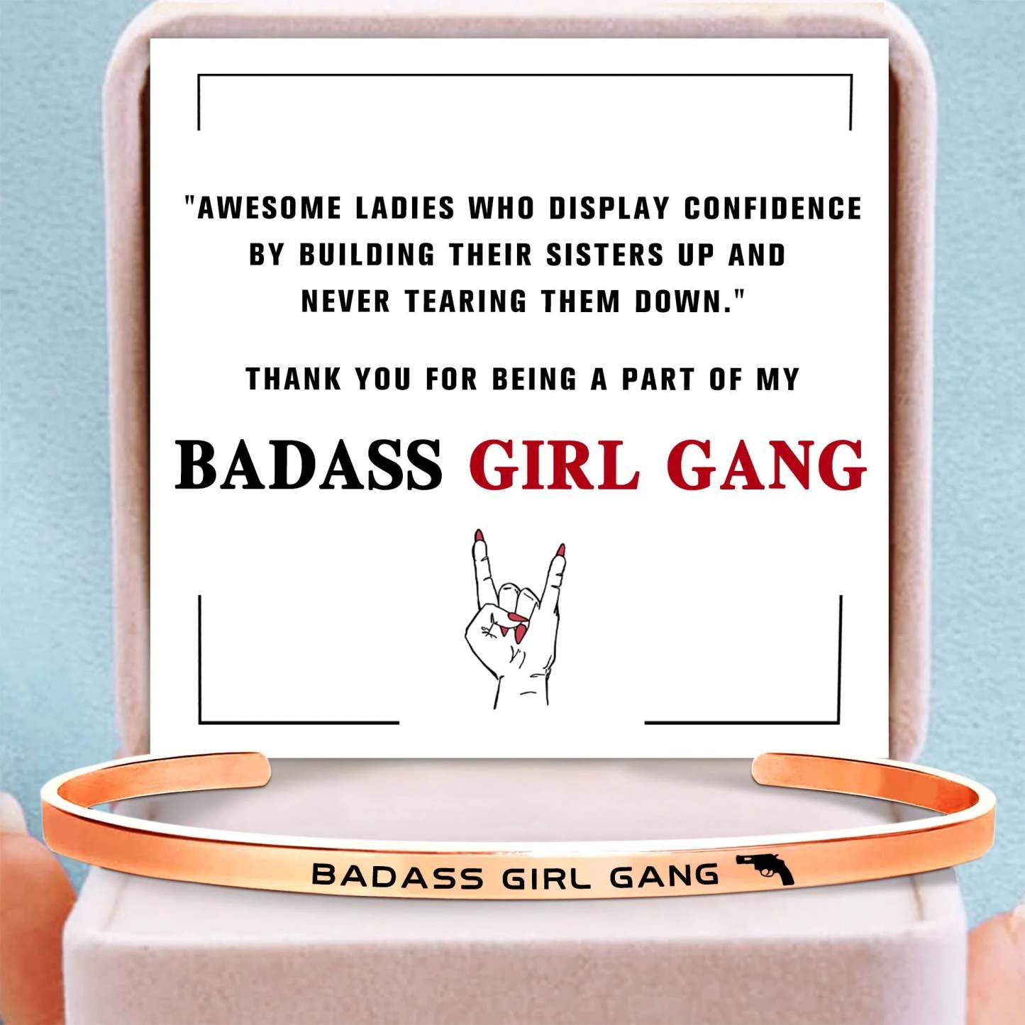 For Friends - Badass Girl Gang Bracelet-37bracelet