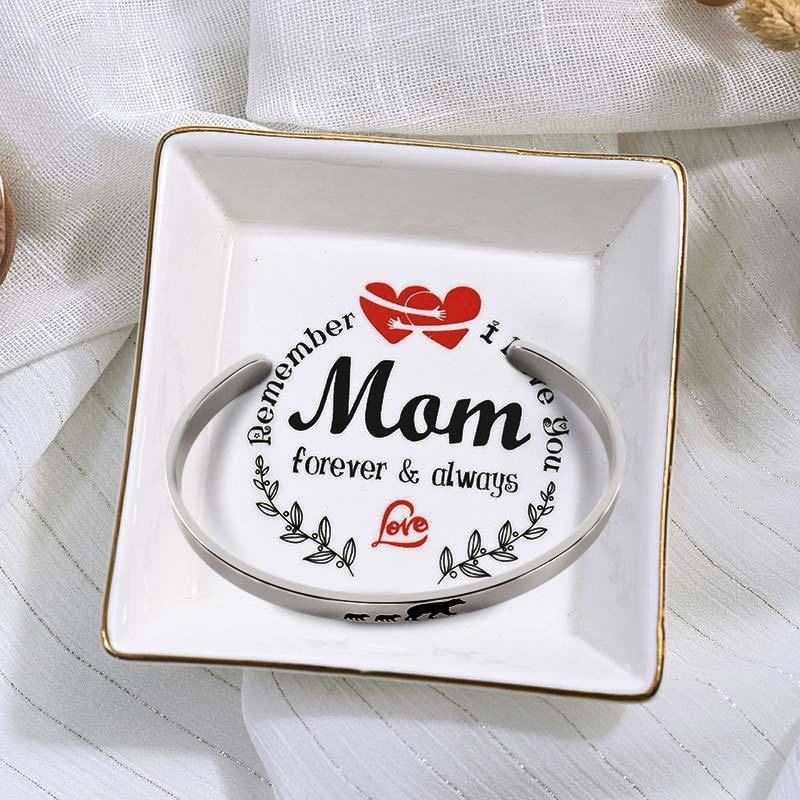 For Mom - Mama Bear Cuff Bracelet